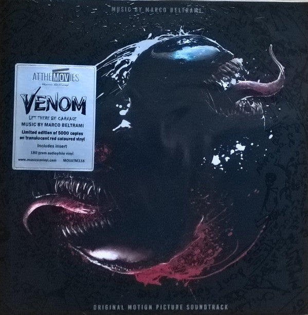 Marco Beltrami : Venom: Let There Be Carnage (Original Motion Picture Soundtrack) (LP, Ltd, Num, Red)