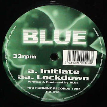 Blue (2) : Initiate / Lockdown (12")