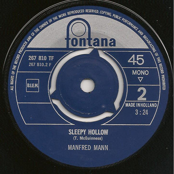 Manfred Mann : Up The Junction (7", Single, Mono)