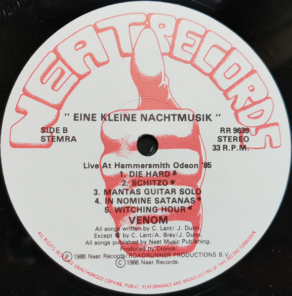 Venom (8) : Eine Kleine Nachtmusik (2xLP, Album)