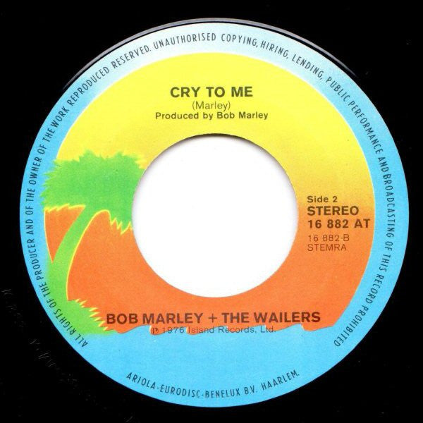 Bob Marley & The Wailers : Johnny Was (Woman Hang Your Head Down Low) (7")