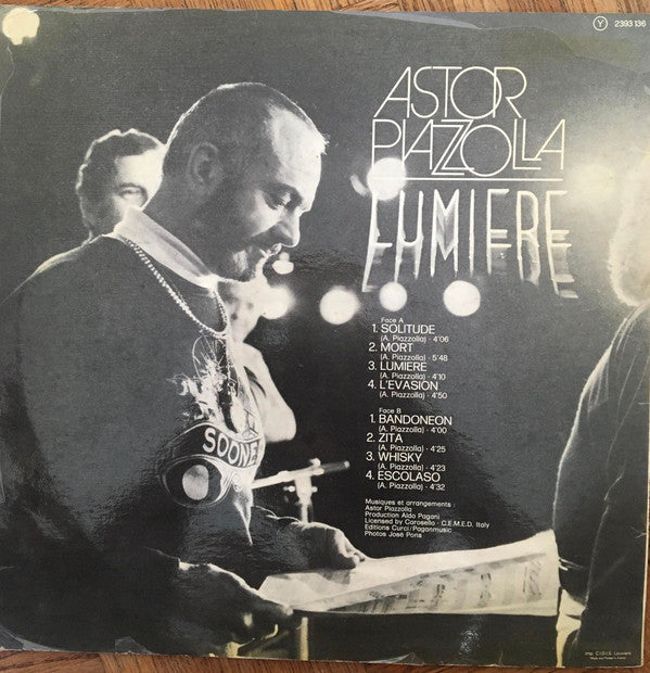 Astor Piazzolla : Lumiere (LP)