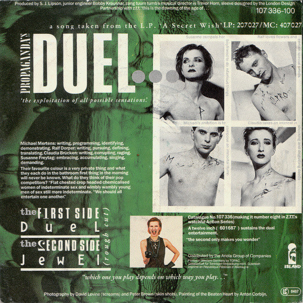 Propaganda : Duel (7", Single)