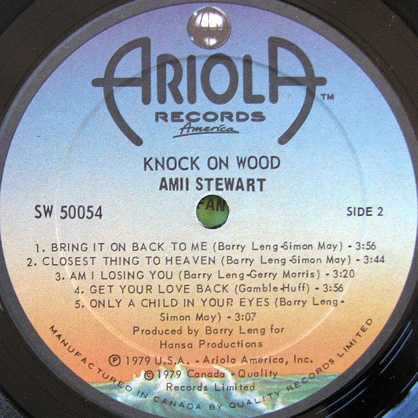 Amii Stewart : Knock On Wood (LP, Album)