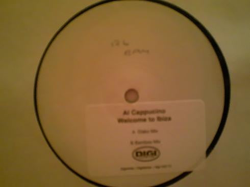 Al Cappucino : Welcome To Ibiza (12", Promo, W/Lbl)