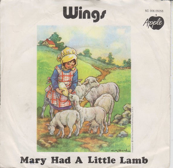 Wings (2) : Mary Had A Little Lamb (7", Single)