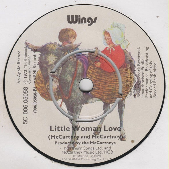 Wings (2) : Mary Had A Little Lamb (7", Single)