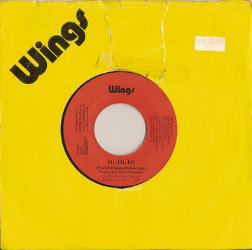 Wings (2) : Hi, Hi, Hi / C Moon (7", Single)