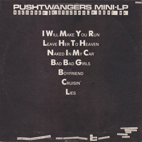 Pushtwangers : Pushtwangers (LP, MiniAlbum)