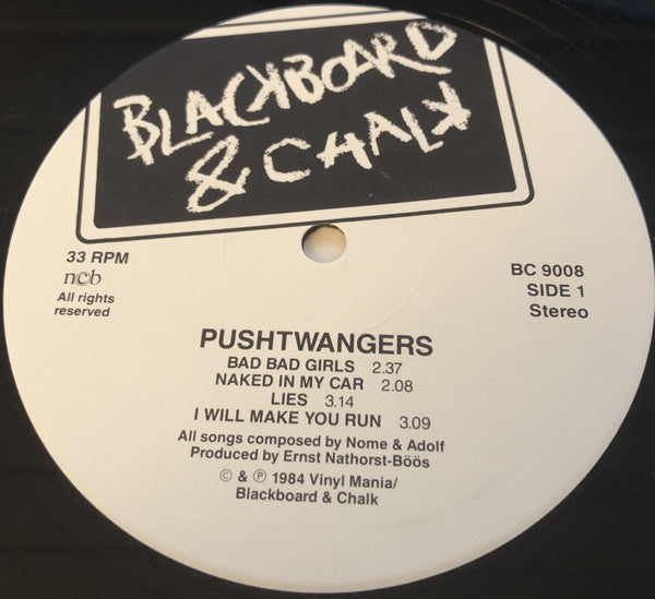 Pushtwangers : Pushtwangers (LP, MiniAlbum)
