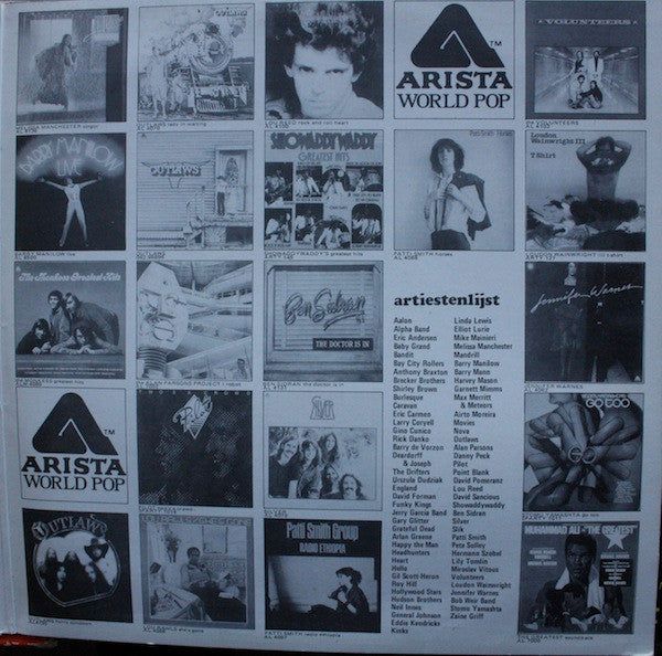 Various : Arista World Pop (LP, Comp, Smplr, Gat)