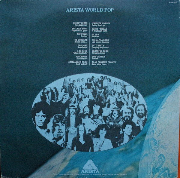 Various : Arista World Pop (LP, Comp, Smplr, Gat)