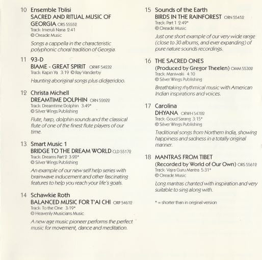 Various : New Age Music Vol. 5 (CD, Comp)