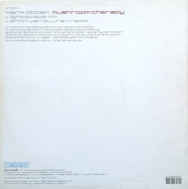 Mark Otten : Mushroom Therapy (12")