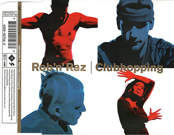 Rob 'N' Raz : Clubhopping (CD, Maxi)