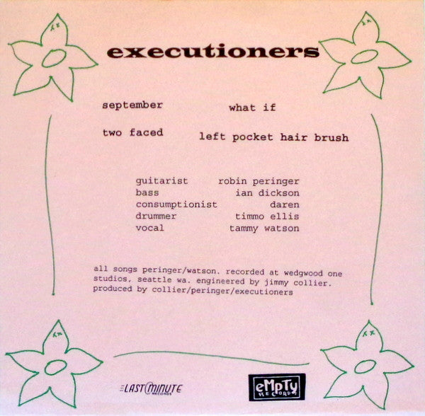 Executioners : 1493 Steps To My House (7", Single)