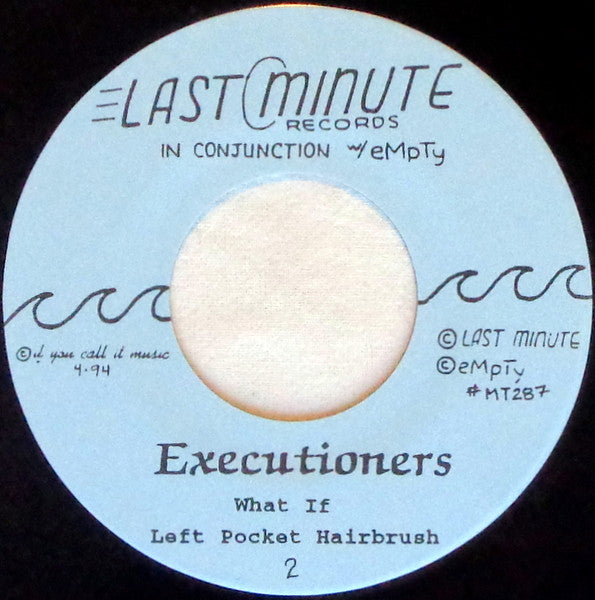 Executioners : 1493 Steps To My House (7", Single)