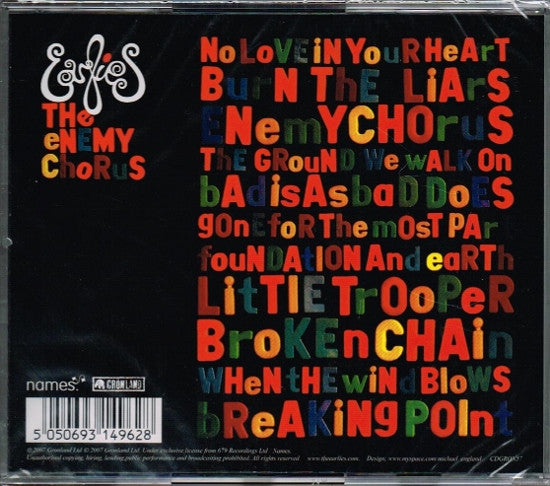 The Earlies : The Enemy Chorus (CD, Album)
