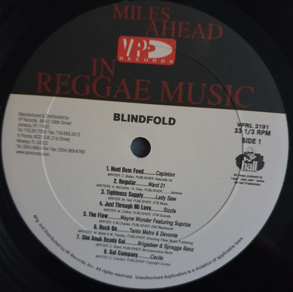 Various : Blindfold (LP, Comp)