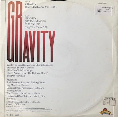 James Brown : Gravity (12")