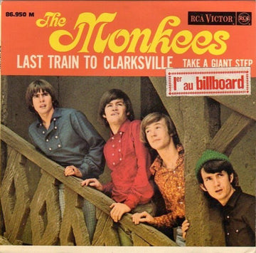 The Monkees : Last Train To Clarksville (7", EP, Mono)