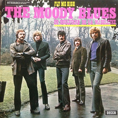 The Moody Blues : Fly Me High On Boulevard De La Madeleine (LP, Comp, RE)