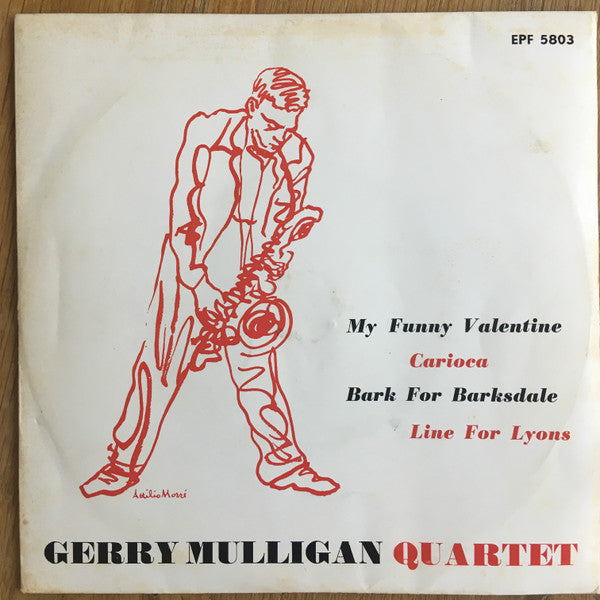 Gerry Mulligan Quartet : Gerry Mulligan Quartet 2 (7", EP)