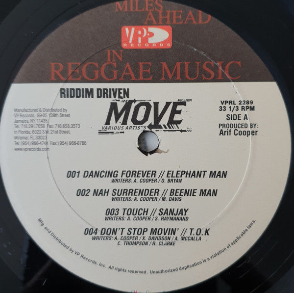 Various : Move (2xLP, Comp)
