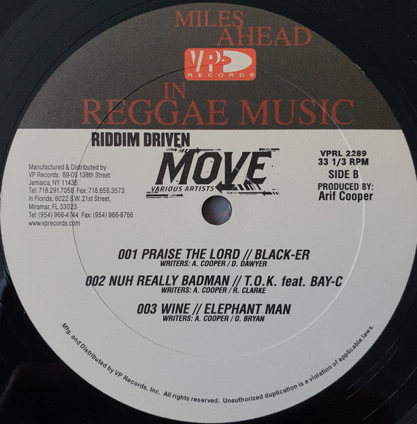 Various : Move (2xLP, Comp)