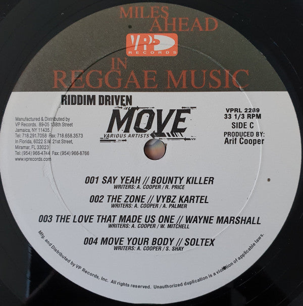 Various : Move (2xLP, Comp)
