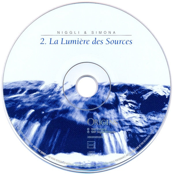 Niggli & Simona : La Lumière Des Sources (CD, Album)