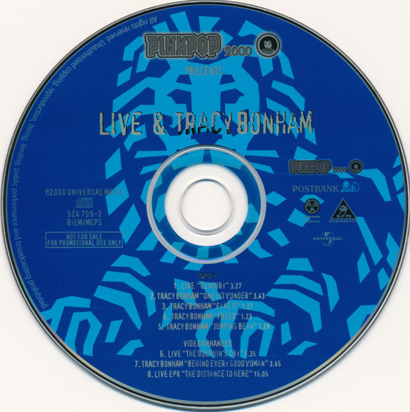 Live & Tracy Bonham : PinkPop 2000 Presents (CD, Enh, Promo)
