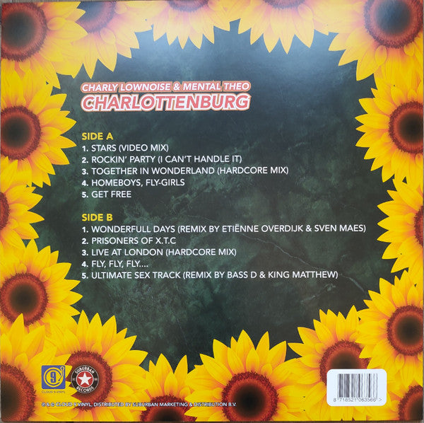 Charly Lownoise & Mental Theo : Charlottenburg (LP, Album, RE, Red)