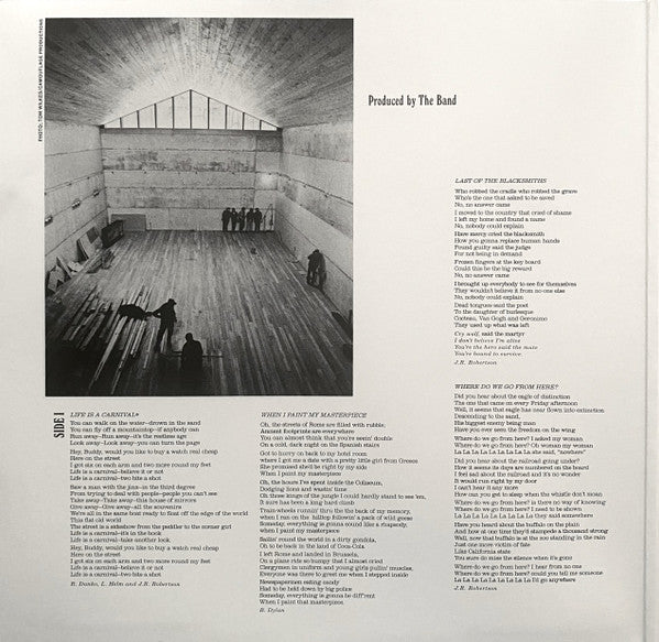 The Band : Cahoots (LP, Album, RE, RM, 180)