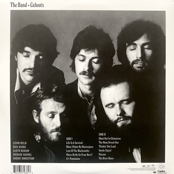 The Band : Cahoots (LP, Album, RE, RM, 180)