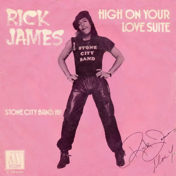 Rick James : High On Your Love Suite (7", Single)