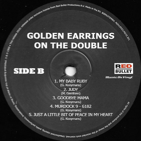 Golden Earrings* : On The Double (2xLP, Album, RE)