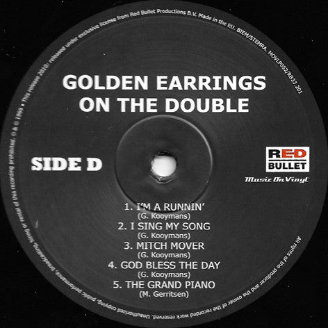 Golden Earrings* : On The Double (2xLP, Album, RE)
