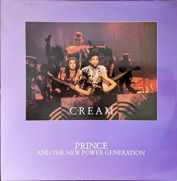 Prince And The New Power Generation : Cream (12", Single, Dam)