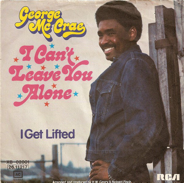 George McCrae : I Can't Leave You Alone (7", Single)