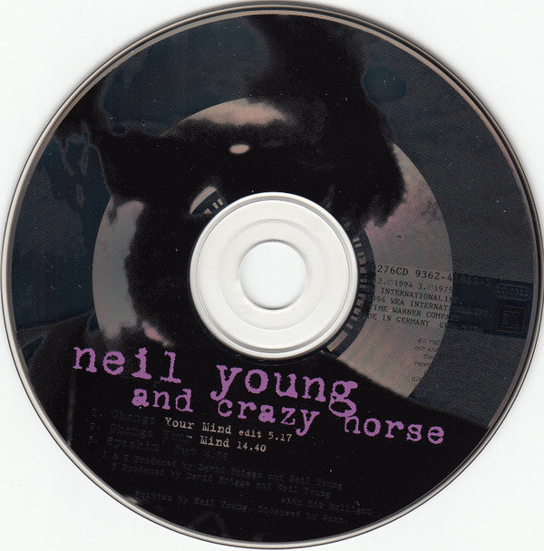 Neil Young And Crazy Horse : Change Your Mind (CD, Maxi)