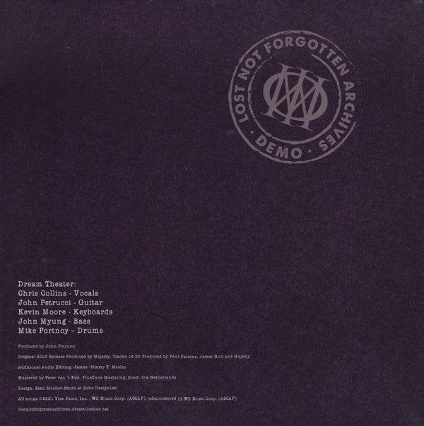 Dream Theater : The Majesty Demos (1985-1986) (2xLP, Album, Yel + CD, Album + Ltd, RE, RM)