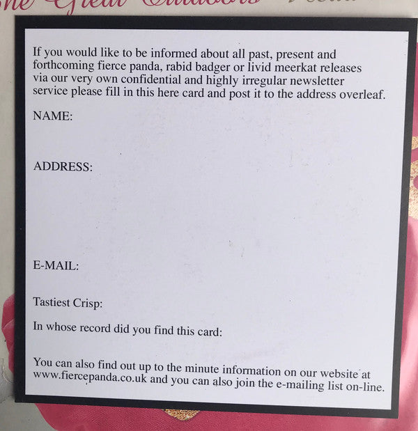 The Great Outdoors : Head In The Clouds (7")