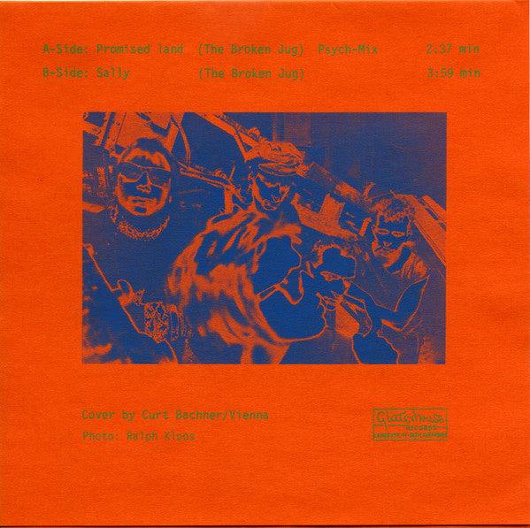 The Broken Jug : Promised Land (7", Single, Whi)