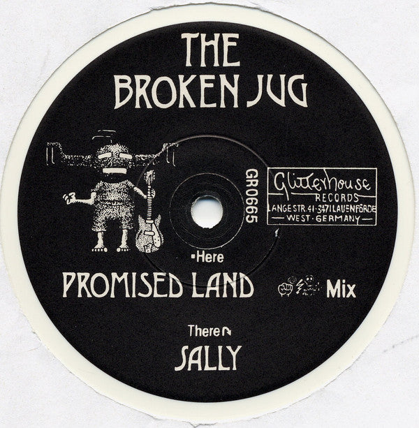 The Broken Jug : Promised Land (7", Single, Whi)