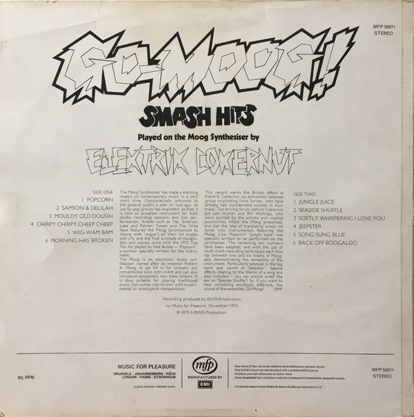 Electric Coconut : Go Moog! (LP)