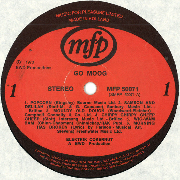 Electric Coconut : Go Moog! (LP)