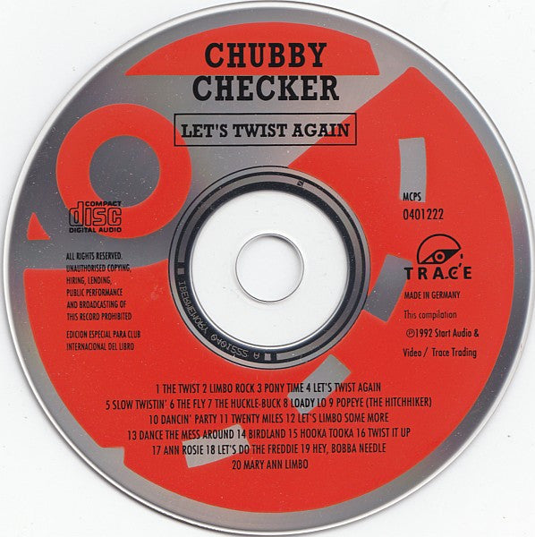 Chubby Checker : Let's Twist Again (The World Of Chubby Checker)  (CD, Comp, Club)