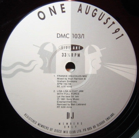 Various : August • 91 (One) (12", P/Mixed)