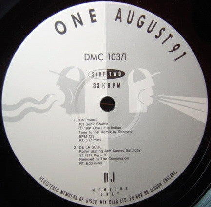 Various : August • 91 (One) (12", P/Mixed)